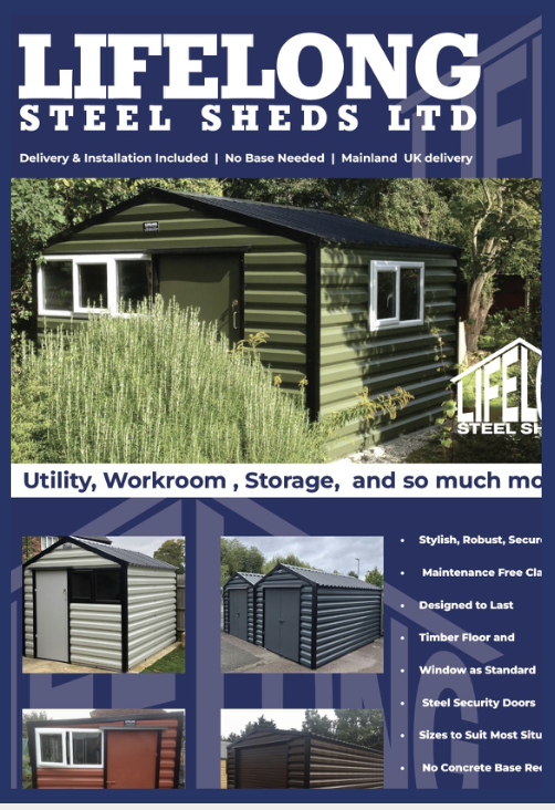 Lifelong Steel Shed Inc Brochure