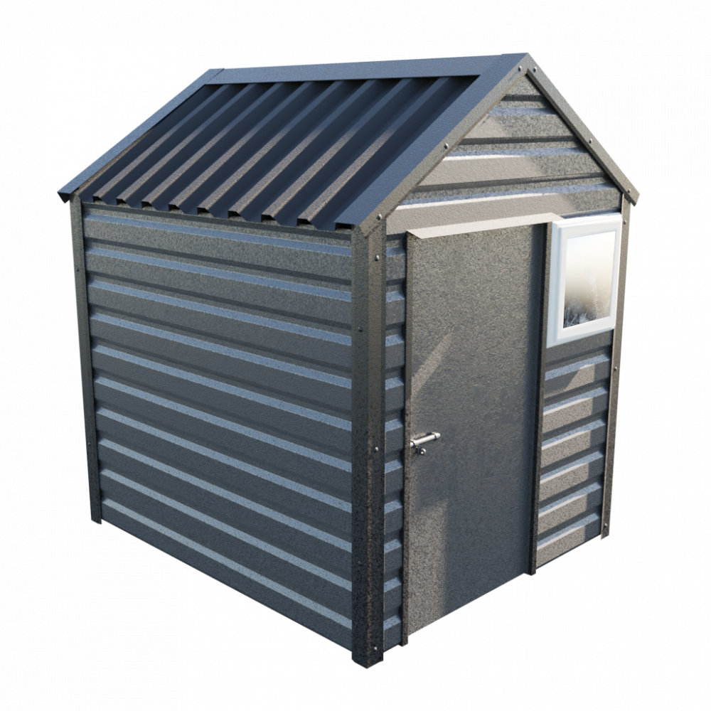 6' x 7' Apex Shed - Anthracite