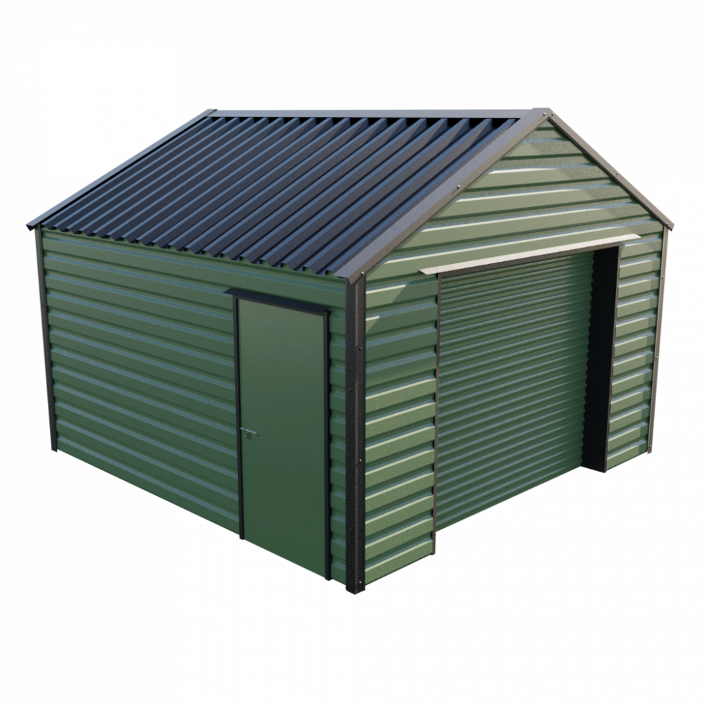 13' x 13'6" Garage - Olive Green