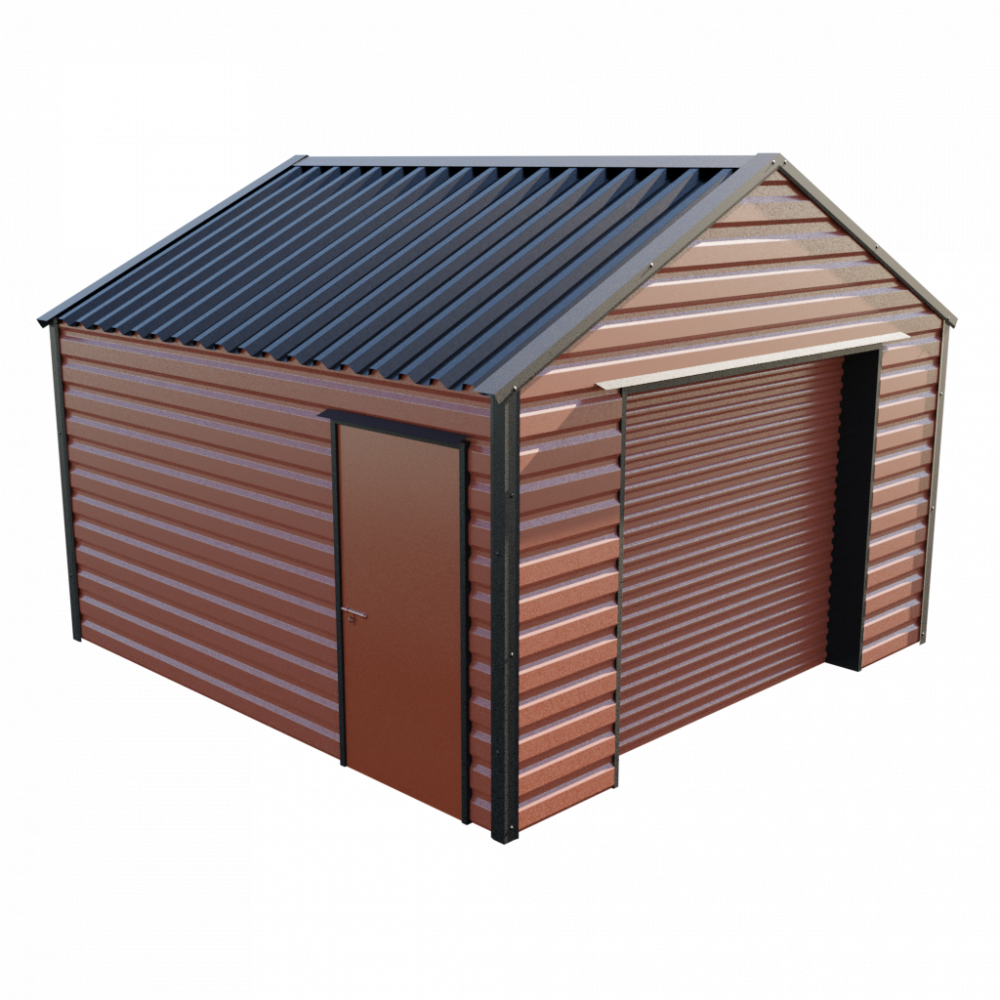 13' x 13'6" Garage - Terracotta