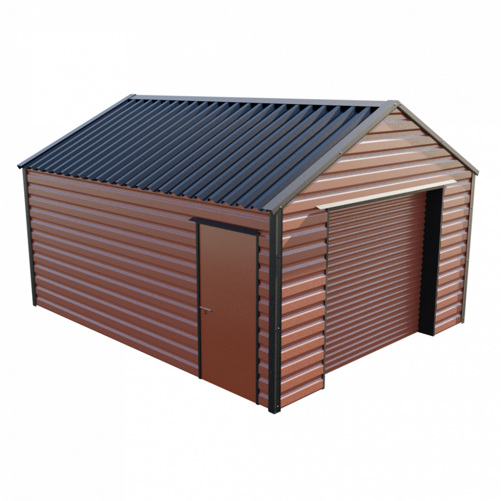 13' x 16'9" Garage - Terracotta