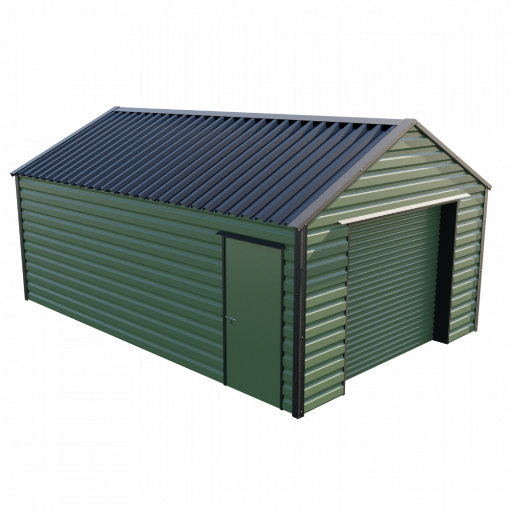 13' x 20' Garage - Olive Green