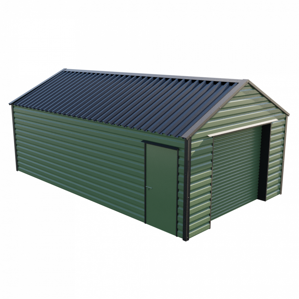 13' x 23'3" Garage - Olive Green