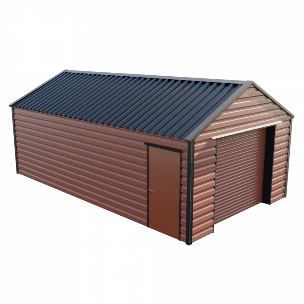 13' x 23'3" Garage - Terracotta