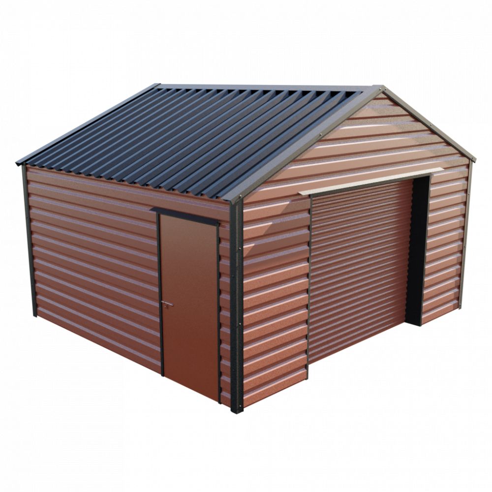 15' x 13'6" Garage - Terracotta