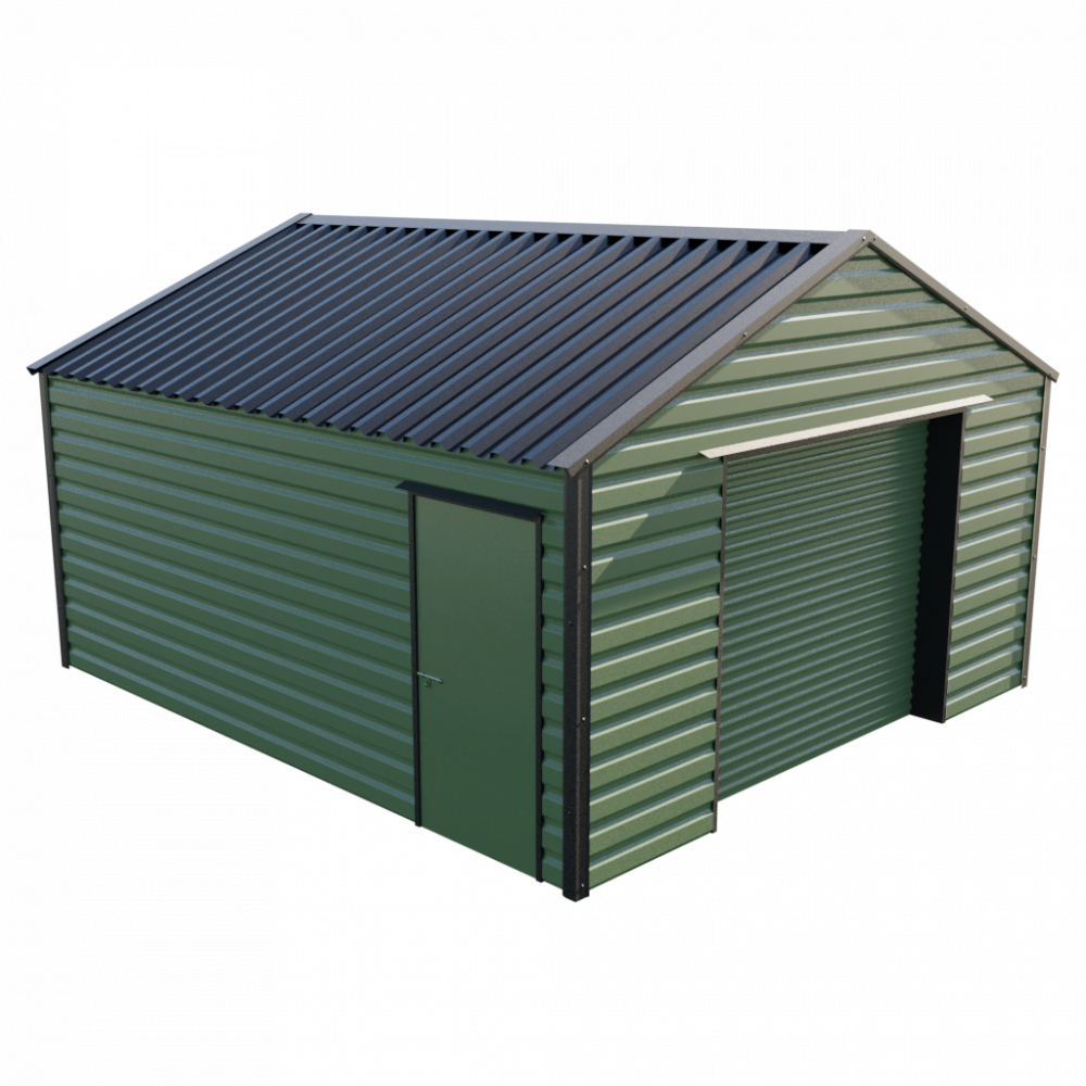 15' x 16'9" Garage - Olive Green