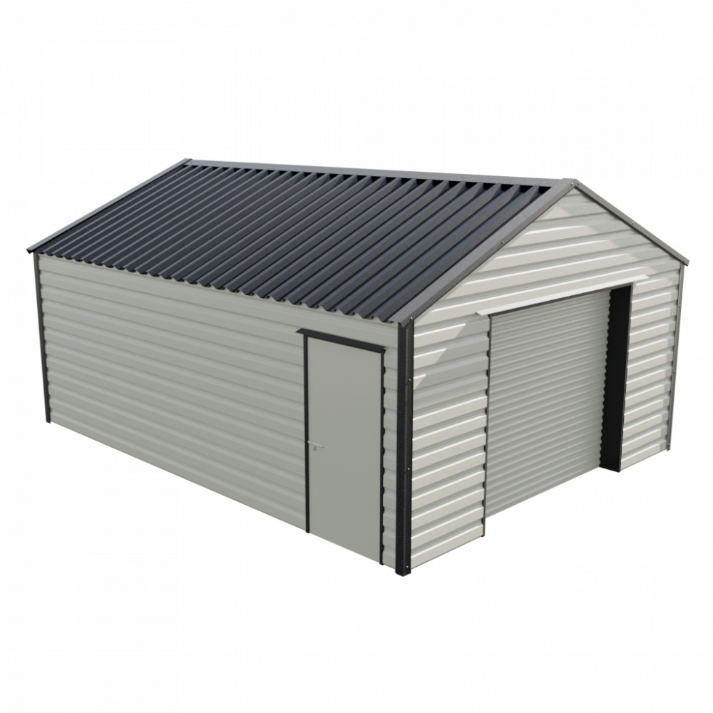 15' x 20' Garage - Goosewing Grey