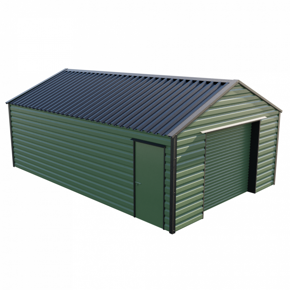 15' x 23'3' Garage - Olive Green